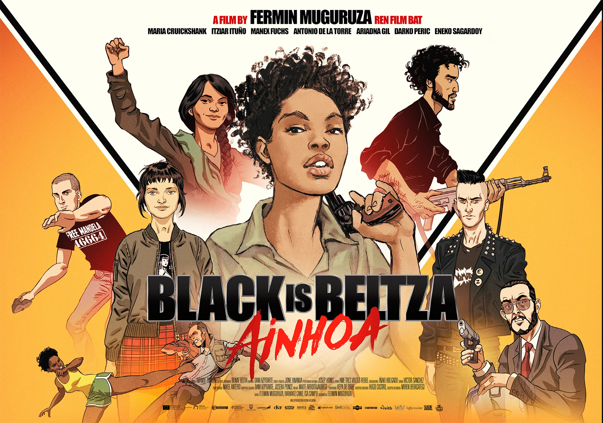 Màu đen là beltza Full