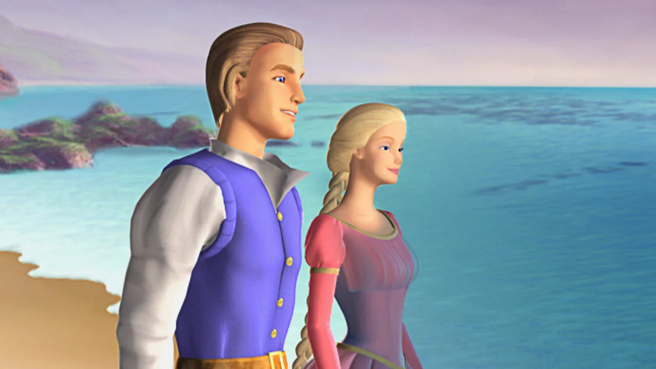 Barbie vào vai Rapunzel Full