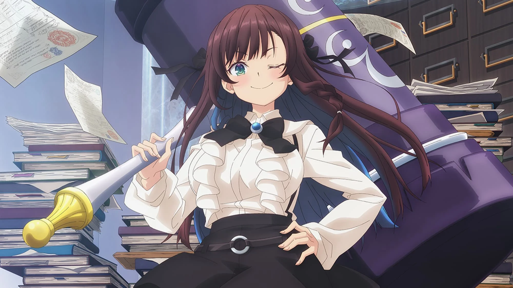 Có thể tôi chỉ là một lễ tân hội, nhưng tôi sẽ một mình đánh bại bất kỳ Boss nào để tan làm đúng giờ 1