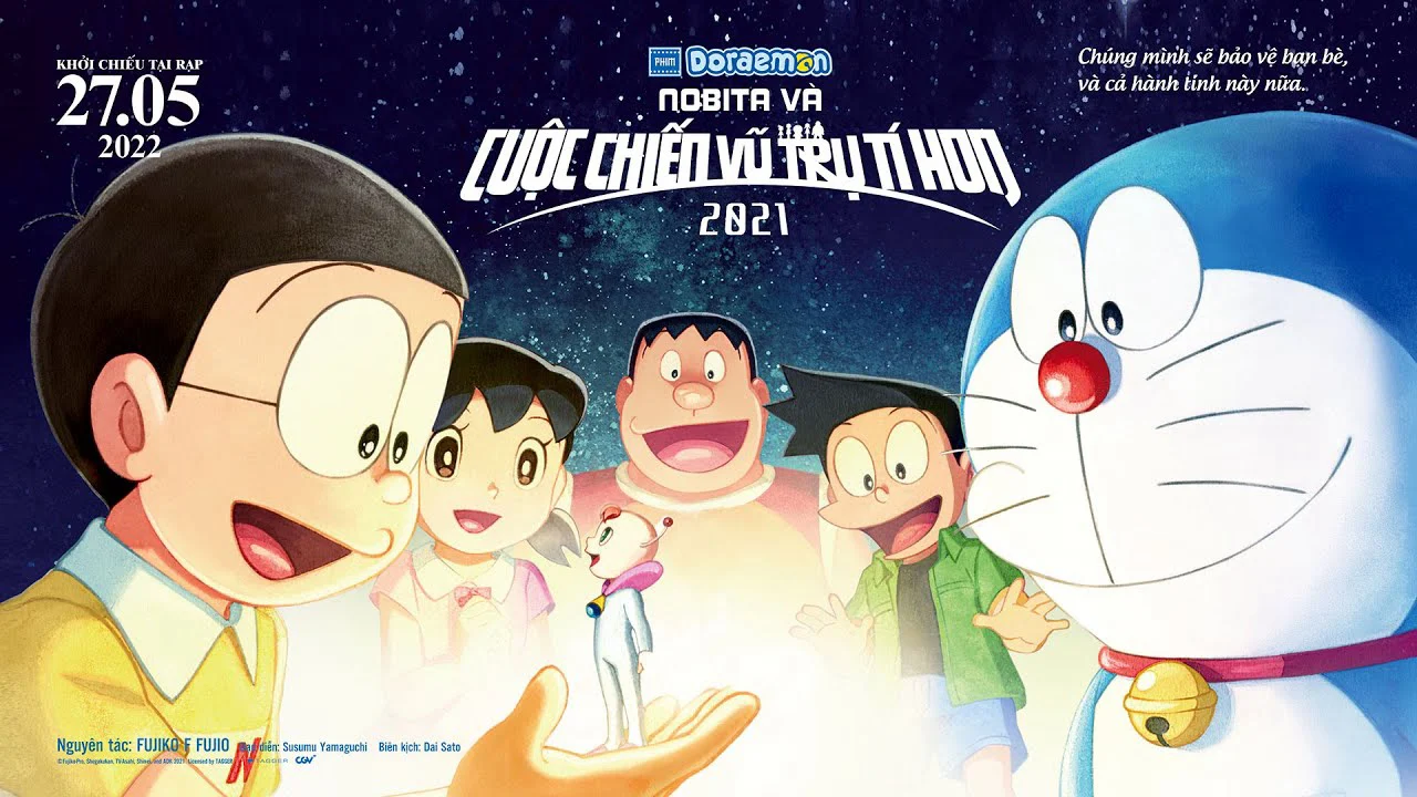 Doraemon: Nobita Và Cuộc Chiến Vũ Trụ Tí Hon Full